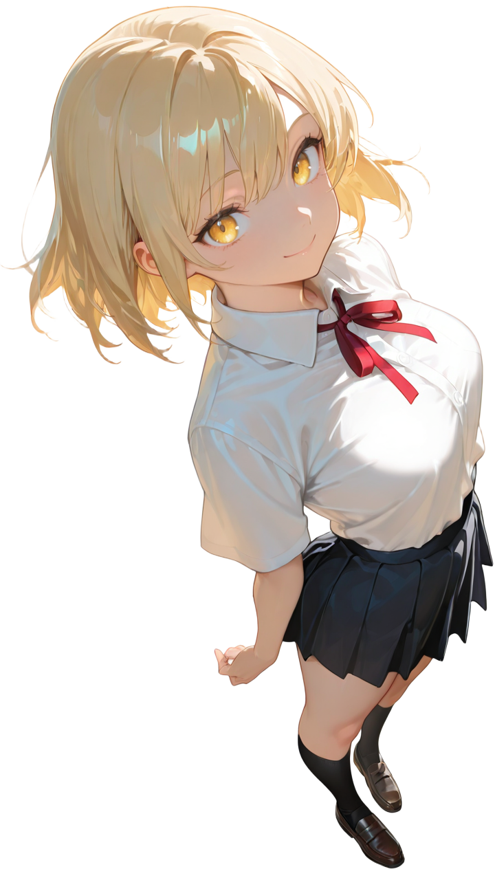금발 미소미소녀